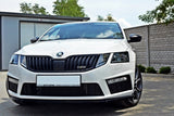 Front Splitter V.1 Skoda Octavia RS Mk3 Maxton Design