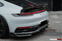 Diffuseur de lèvre arrière style Porsche 911 992 Carrera S/4/4S/Targa/Cabriolet BKSS DarwinPro