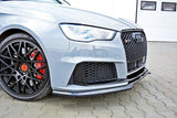 Front Splitter V.1 Audi RS3 8V Sportback Maxton Design