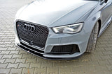 Front Splitter V.2 Audi RS3 8V Sportback Maxton Design