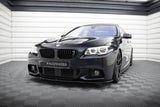 FRONT SPLITTER V.2 for BMW 5 F10/F11 MPACK Maxton Design