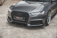 Front Splitter Audi S6 / A6 S-Line C7 FL