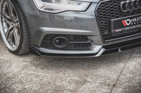 Front Splitter Audi S6 / A6 S-Line C7 FL