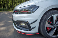 Front Bumper Wings (Canards) VW Polo GTI Mk 6