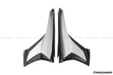 Lamborghini Aventador LP700 LP740 LP750 Coupe Roadster SVJ Style Part Dry Carbon Fiber Side Skirts 2011-2021