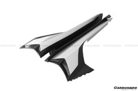 Lamborghini Aventador LP700 LP740 LP750 Coupe Roadster SVJ Style Part Dry Carbon Fiber Side Skirts 2011-2021