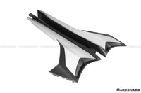 Lamborghini Aventador LP700 LP740 LP750 Coupe Roadster SVJ Style Part Dry Carbon Fiber Side Skirts 2011-2021