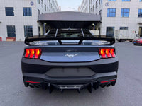 DARKHORSE Style Rear Spoiler Performance w/Gurney Flap - Matte Black (MUSTANG 24-25)