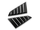 Quarter Window Louvers - Gloss Black (MUSTANG 24-25)