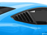 Quarter Window Louvers - Gloss Black (MUSTANG 24-25)