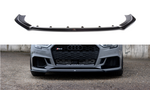 FRONT SPLITTER V.2 AUDI RS3 8V FL SEDAN Maxton Design