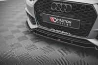 FRONT SPLITTER V.3 AUDI S4 / A4 S-LINE B9 Maxton Design