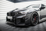 Front Bumper Wings (Canards) BMW M2 G87 Maxton Design