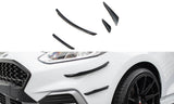 Front Bumper Wings (Canards) V.3 Ford Fiesta Mk8 ST / ST-Line