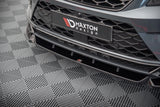 Répartiteur Avant V.1 Cupra Ateca Maxton Design Noir Brillant