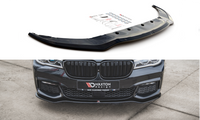 Répartiteur Avant V.1 pour BMW 7 M-Pack G11 / G12 Maxton Design Noir Brillant