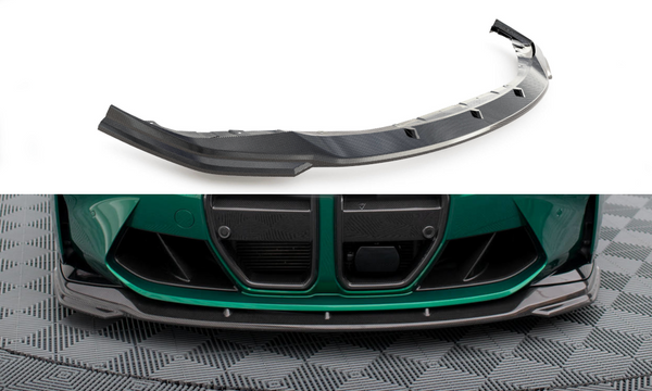 Prepreg Carbon Fiber Front Splitter V.2 BMW M4 G82  / M3 G80