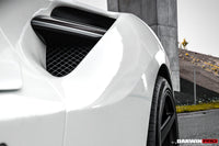 Darwinpro 2015-2019 Ferrari 488 GTB/Spyder Dry Carbon Fiber Side Air Intake Fins