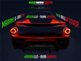 Darwinpro Kit carrosserie complet en fibre de carbone pour Ferrari 458 Coupé BKSS 2010-2015