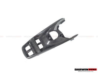 Darwinpro 2015–2019 Ferrari 488 GTB/Spyder Dry Carbon Fiber Bridge Support &amp; Windows Switches Panel