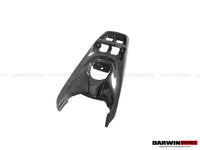 Darwinpro 2015–2019 Ferrari 488 GTB/Spyder Dry Carbon Fiber Bridge Support &amp; Windows Switches Panel