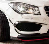 Mercedes Benz CLA Carbon Fiber Front Bumper Fins Air Vent Canards – MdS  Tuning