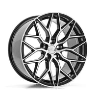 1AV ZX12 9.5x19ET40 5x118 GLOSS BLACK & POLISHED