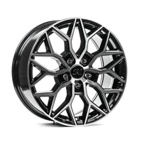 1AV ZX12 8x18ET40 5x120 GLOSS BLACK & POLISHED