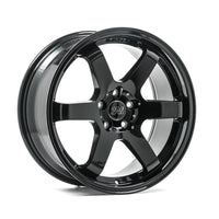 1AV ZX6 8.5x18ET40 5x114.3 GLOSS BLACK