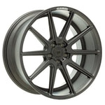 Yido Performance YP1 Talia 8.5 J x 19 ET35 5x112 66.6 Matt Gunmetal