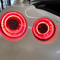 Feux arrière style Nissan R35 GTR KR Full LED 2015 ROUGE