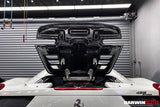 Darwinpro 2011-2015 Ferrari 458 Spyder Remplacement du capot moteur en fibre de carbone