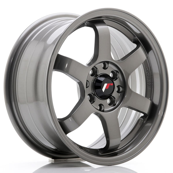 JR Wheels JR3 15x7 ET40 4x100/114 Gun Metal