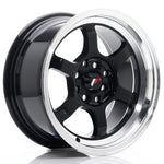 JR Wheels JR12 15x7.5 ET26 4x100/114 Gloss Black