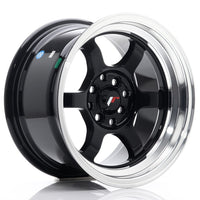 JR Wheels JR12 15x8.5 ET13 4x100/114 Gloss Black