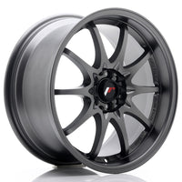 JR Wheels JR5 17x8.5 ET35 5x100/114.3 Matt Gun Metal