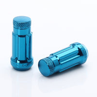 Forged Steel Japan Racing Nuts JN3 12x1.25 Blue