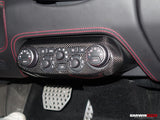 Darwinpro 2010-2015 Ferrari 458 Coupe/Spyder Dry Carbon Fiber AC Control Panel Cover