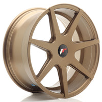 JR Wheels JR20 18x8.5 ET25-40 Blank Matt Bronze