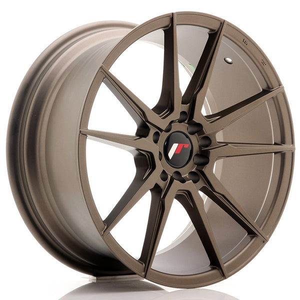 JR Wheels JR21 18x8.5 ET40 5x112/114 Matt Bronze