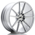 JR Wheels JR21 18x8.5 ET35 5x100/120 Silver Machined