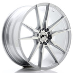 JR Wheels JR21 19x8.5 ET40 5x112/114 Silver Machined Face