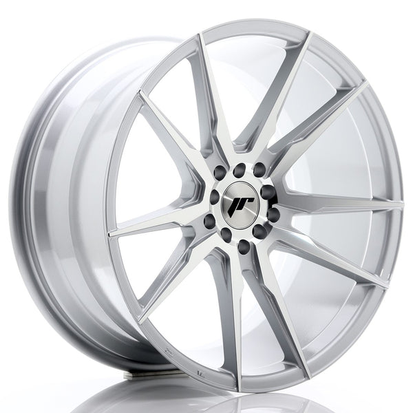 JR Wheels JR21 19x9.5 ET35 5x100/120 Silver Machined Face