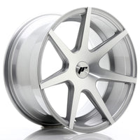 JR Wheels JR20 18x9.5 ET20-40 Blank Silver Machined