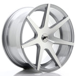 JR Wheels JR20 19x9.5 ET20-40 Blank Silver Machined