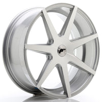 JR Wheels JR20 20x8.5 ET20-40 5H Blank Silver Machined