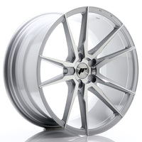 JR Wheels JR21 20x10 ET20-40 5H BLANK Silver Machined Face