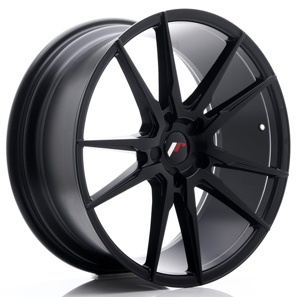 JR Wheels JR21 20x8.5 ET20-40 5H BLANK Matt Black