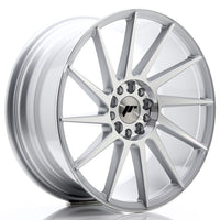 JR Wheels JR22 18x8.5 ET40 5x112/114 Silver Machined Face