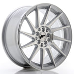 JR Wheels JR22 17x8 ET25 4x100/108 Silver Machined Face